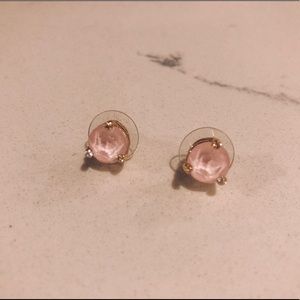 Kate spade light pink earrings